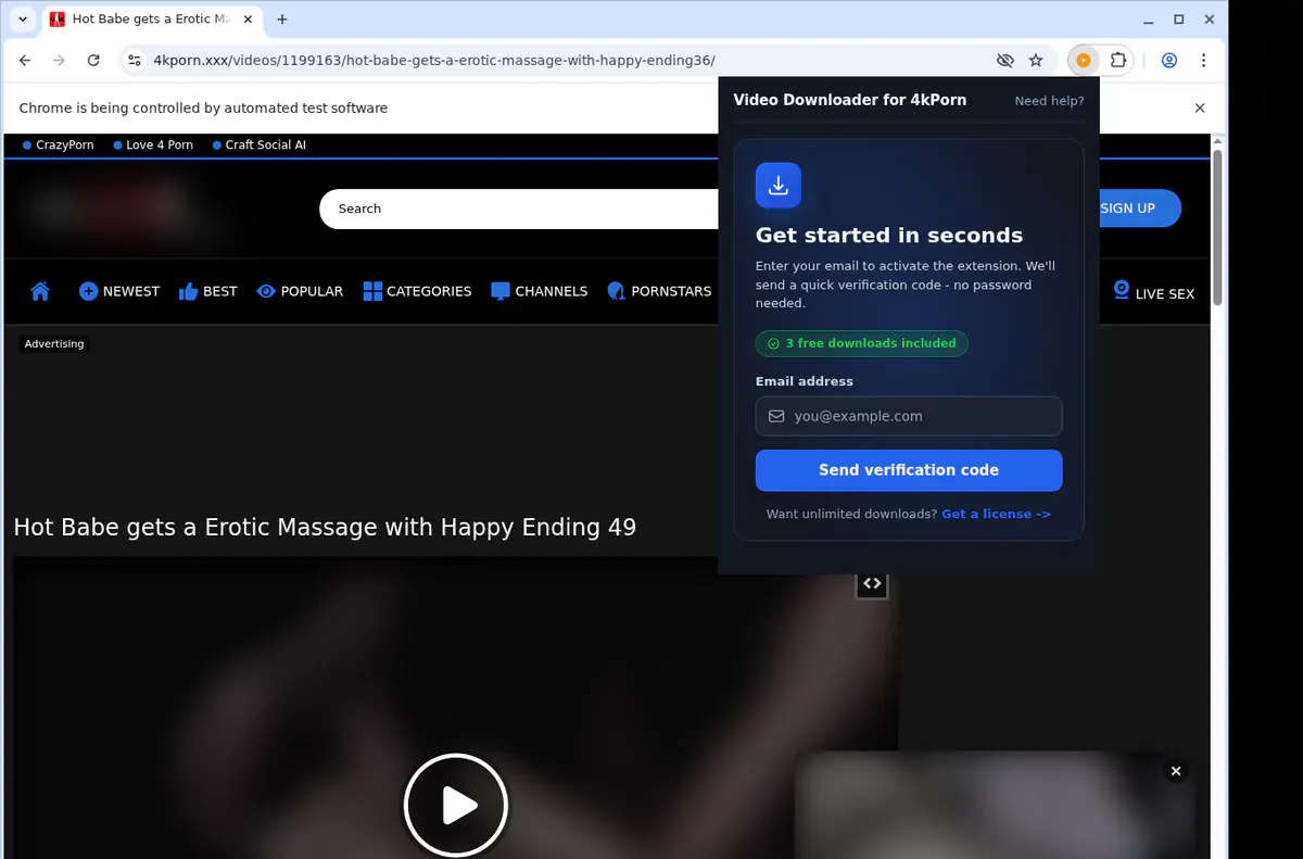 4kporn Video Downloader screenshot 5